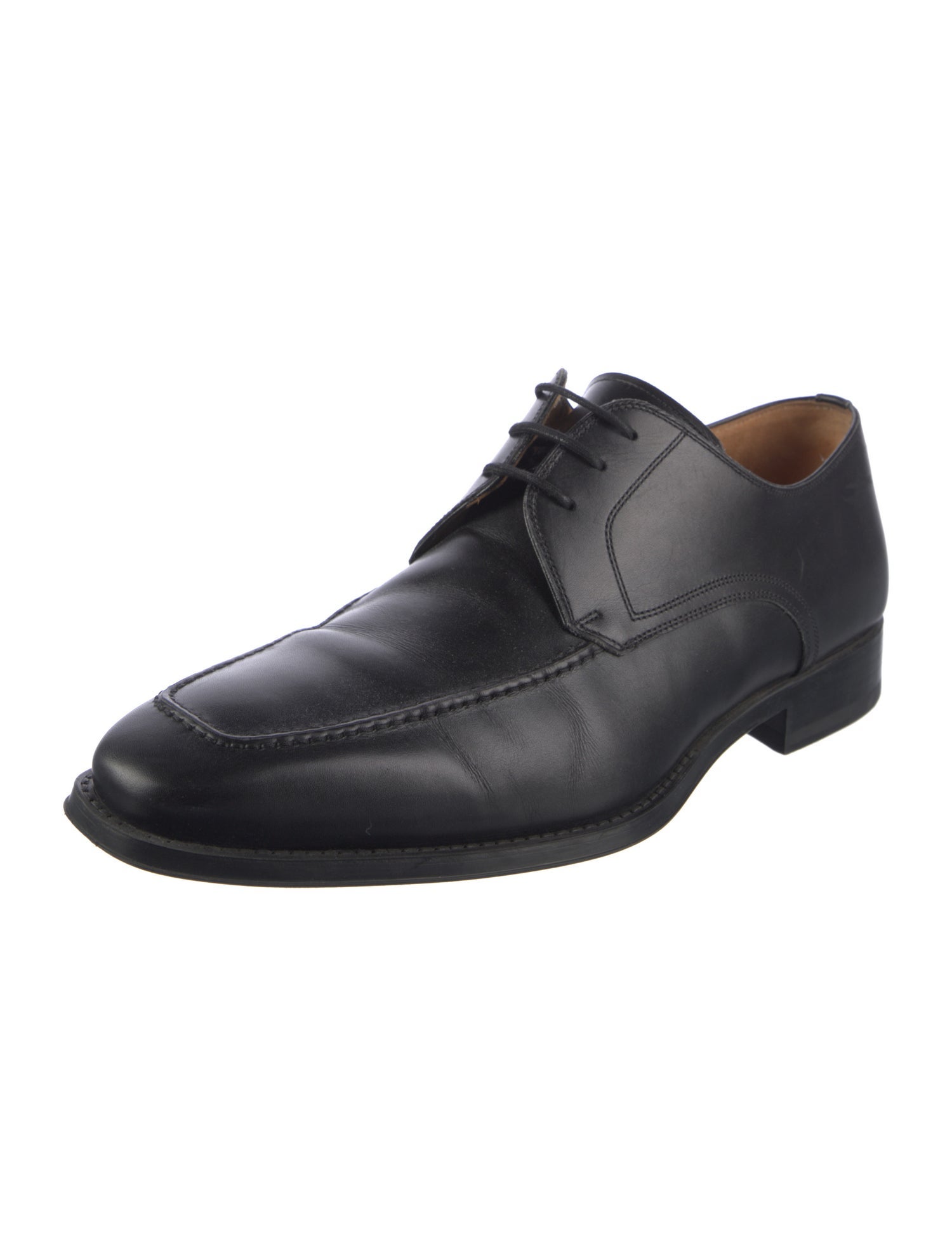 Bruno Magli Leather Derby Shoes